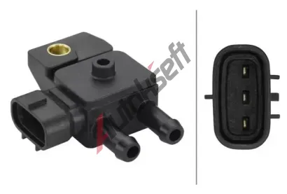 HELLA Senzor tlaku v�fukov�ch plyn� HE 6PP 009 409-311, 6PP 009 409-311