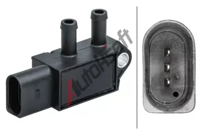 HELLA Senzor tlaku vfukovch plyn HE 6PP009409-621, 6PP 009 409-621