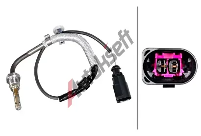 HELLA �idlo teploty v�fukov�ch plyn� HE 6PT010376-981, 6PT 010 376-981