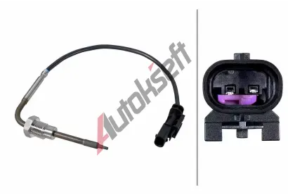 HELLA �idlo teploty v�fukov�ch plyn� HE 6PT358226-491, 6PT 358 226-491