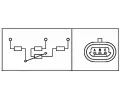 HELLA Senzor - poloha krtic klapky HE 6PX008476-451, 6PX 008 476-451