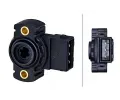 Senzor polohy �krtic� klapky&nbsp;HELLA&nbsp;&dash;&nbsp;HE 6PX008476-811