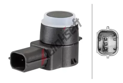 HELLA Parkovac senzor HE 6PX358141-111, 6PX 358 141-111