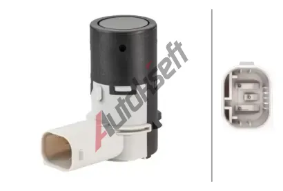 HELLA Parkovac senzor HE 6PX358141-141, 6PX 358 141-141