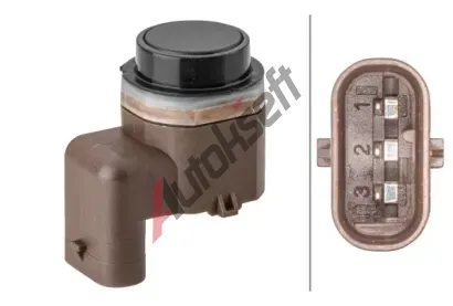 HELLA Parkovac senzor HE 6PX358141-821, 6PX 358 141-821