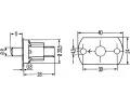 HELLA Spna dvenho kontaktu HE 6ZF003549-001, 6ZF 003 549-001