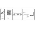 HELLA Spna - svtlo zpteky HE 6ZF181612-011, 6ZF 181 612-011