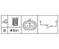 HELLA Spna - svtlo zpteky HE 6ZF181612-021, 6ZF 181 612-021