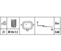 HELLA Olejov tlakov spna HE 6ZL003259-401, 6ZL 003 259-401