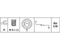 HELLA Olejov tlakov spna HE 6ZL003259-491, 6ZL 003 259-491