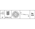 HELLA Olejov tlakov spna HE 6ZL003259-741, 6ZL 003 259-741