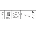 HELLA Olejov tlakov spna HE 6ZL008280-101, 6ZL 008 280-101