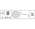 HELLA Olejov tlakov spna HE 6ZL008780-021, 6ZL 008 780-021