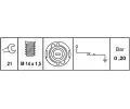 HELLA Olejov tlakov spna HE 6ZL009600-051, 6ZL 009 600-051