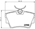 HELLA Sada brzdov�ch desti�ek&nbsp;&dash;&nbsp;HE 8DB355010-761