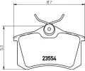 HELLA Sada brzdovch destiek ‐ HE 8DB355018-111