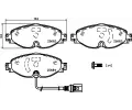 HELLA Sada brzdov�ch desti�ek&nbsp;&dash;&nbsp;HE 8DB355020-191
