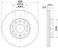HELLA Brzdov� kotou� PRO HE 8DD355102-821, 8DD 355 102-821