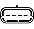 HELLA Snma mnostv protkajcho vzduchu HE 8ET009142-111, 8ET 009 142-111