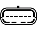 HELLA Snma mnostv protkajcho vzduchu HE 8ET009142-311, 8ET 009 142-311