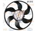 HELLA Větrák chlazení motoru HE 8EW 351 150-204, HE 8EW351150-204