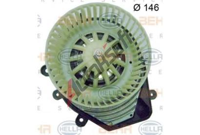 HELLA Vnitn ventiltor HE 8EW009159-081, 8EW 009 159-081