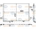 Kondenz�tor klimatizace&nbsp;HELLA&nbsp;&dash;&nbsp;HE 8FC351301-674