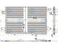 Kondenztor klimatizace HELLA ‐ HE 8FC351303-431
