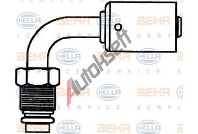 HELLA Montn sada - klimatizace HE 8FF351064-011, 8FF 351 064-011