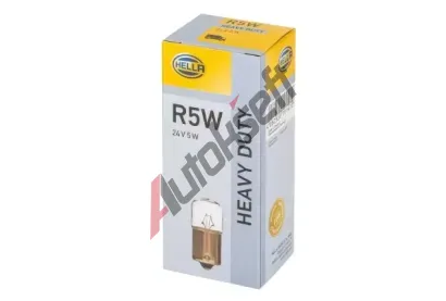 HELLA rovka R5W 24V 5W BA15s HE 8GA002071-241, 8GA 002 071-241