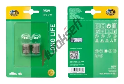 HELLA rovka blikae LONG LIFE UP TO 3x LONGER LIFETIME HE 8GA002071-353, 8GA 002 071-353