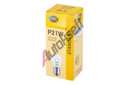 HELLA rovka P21W 12V 21W BA15s HE 8GA002073-121, 8GA 002 073-121