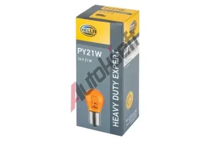 HELLA rovka PY21W 24V 21W BAU15s HE 8GA006841-251, 8GA 006 841-251