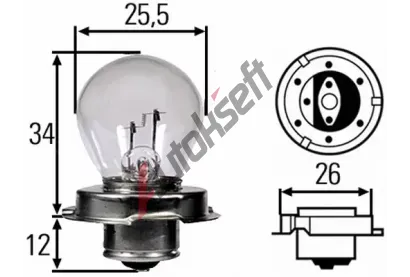 HELLA rovka HE 8GA008899-061, 8GA 008 899-061