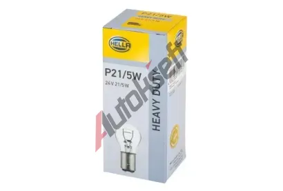 HELLA rovka P21/5W 24V 21/5W BAY15d HE 8GD002078-241, 8GD 002 078-241