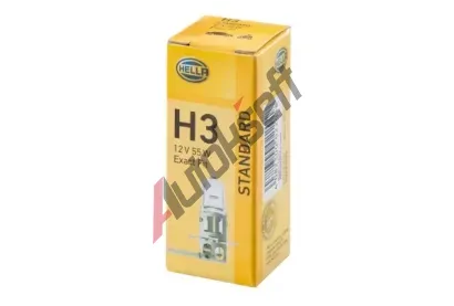 HELLA rovka H3 12V 55W PK22s HE 8GH002090-133, 8GH 002 090-133