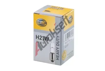 HELLA rovka H21W 24V 21W BAY9s HE 8GH008417-012, 8GH 008 417-012