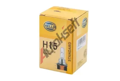 HELLA rovka H15 1212V 55/15W HE 8GJ168119-001, 8GJ 168 119-001