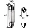 HELLA rovka K (10W) 12V 10W SV8,5 HE 8GM002091-131, 8GM 002 091-131