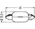 HELLA rovka 12V 15W SV8,5 HE 8GM002091-141, 8GM 002 091-141
