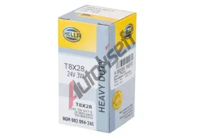 HELLA rovka M 24V 3W SV7-8 HE 8GM002094-241, 8GM 002 094-241