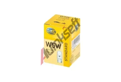 HELLA rovka W5W 12V 5W W2,1x9,5d HE 8GP003594-121, 8GP 003 594-121