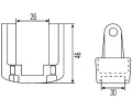 HELLA Drk - pracovn svtlomet HE 8HG990263-001, 8HG 990 263-001