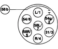 HELLA Zsuvka HE 8JB001943-011, 8JB 001 943-011