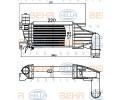 Chladi vzduchu intercooler HELLA ‐ HE 8ML376988-404