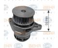 HELLA Vodn erpadlo BEHR HELLA SERVICE Version ALTERNATIVE ‐ HE 8MP376800-194