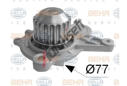 HELLA Vodn erpadlo BEHR HELLA SERVICE Version ALTERNATIVE HE 8MP376801-184, 8MP 376 801-184