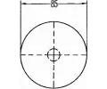 HELLA Odrazka HE 8RA002016-101, 8RA 002 016-101