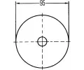 HELLA Odrazka HE 8RA002016-121, 8RA 002 016-121