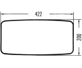 HELLA Vnj zptn zrctko HE 8SB501081-031, 8SB 501 081-031